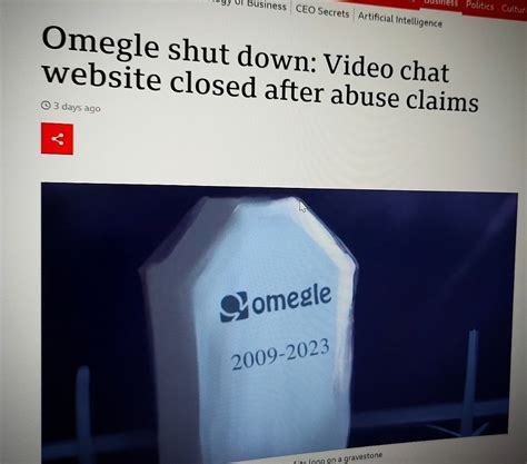 imegke|Omegle shut down: Video chat website closed after abuse claims